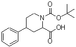 CAS#: 261777-31-5， 1-{[(2-Methyl-2-Propanyl)Oxy]Carbonyl}-4-Phenyl-2-Piperidinecarboxylic Acid