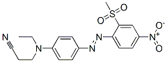 CAS#: 26215-07-6， 3-[Ethyl[4-[[2-(Methylsulfonyl)-4-Nitrophenyl]Azo]Phenyl]Amino]Propanenitrile