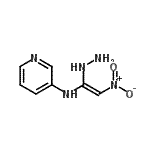 CAS 登录号：262275-04-7， N-[(Z)-1-肼基-2-硝基乙烯基]-3-吡啶胺