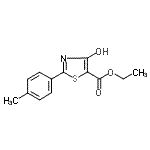 CAS 登录号：263016-18-8， 乙基4-羟基-2-(4-甲基苯基)-1,3-噻唑-5-羧酸酯