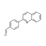 CAS 登录号：263256-86-6， 4-(2-喹啉基)苯甲醛