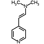 CAS 登录号：263359-20-2， (E)-N,N-二甲基-2-(4-吡啶基)乙烯胺