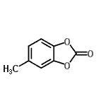 CAS 登录号：26358-44-1， 5-甲基-1,3-苯并二氧戊环-2-酮