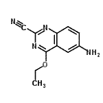 CAS 登录号：263716-67-2， 6-氨基-4-乙氧基-2-喹唑啉甲腈
