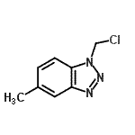 CAS 登录号：263748-33-0， 1-(氯甲基)-5-甲基-1H-苯并三唑