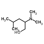 CAS#: 263847-42-3， 2-(Dimethylamino)-4-Methyl-1-Pentanol