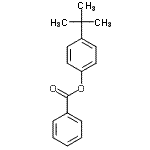 structure of CAS# 26459-51-8, 4-(2-Methyl-2-Propanyl)Phenyl Benzoate;(4-t-Butylphenyl) benzoate;(4-TERT-BUTYLPHENYL)BENZOATE;CBDivE_001465