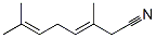 CAS 登录号：26509-71-7， (E)-3,7-二甲基辛-3,6-二烯腈
