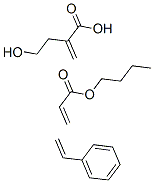 CAS 登录号：26587-25-7， 2-丙烯酸丁酯与苯乙烯和 2-羟基乙基 2-丙烯酸酯聚合物