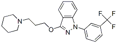 CAS 登录号：26660-66-2， 3-(3-哌啶丙氧基)-1-[3-(三氟甲基)苯基]-1H-吲唑