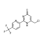 CAS#: 266679-42-9， 6-(Chloromethyl)-2-[5-(Trifluoromethyl)-2-Pyridinyl]-4(1H)-Pyrimidinone