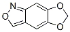结构式 CAS# 267-54-9, [1,3]二氧杂环戊并[4,5-f][2,1]苯并恶唑