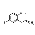 CAS 登录号：267002-55-1， 2-烯丙基-4-氟苯胺