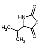 CAS#: 26731-61-3， 4-Isopropyl-1,3-Thiazolidine-2,5-Dione