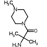 CAS#: 267406-39-3， 2-Amino-2-Methyl-1-(4-Methyl-1-Piperazinyl)-1-Propanone