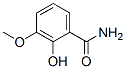 结构式 CAS# 26751-04-2, 2-羟基-3-甲氧基苯甲酰胺
