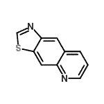 CAS 登录号：269-25-0， [1,3]噻唑并[4,5-g]喹啉