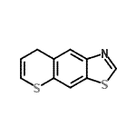 CAS 登录号：269-26-1， 8H-苯并噻喃并[6,7-D][1,3]噻唑