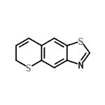 CAS 登录号：269-30-7， 6H-苯并噻喃并[7,6-D][1,3]噻唑