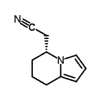 CAS 登录号：269077-55-6， (5R)-5,6,7,8-四氢-5-吲哚嗪基乙腈