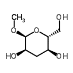 CAS 登录号：26922-85-0， 甲基3-脱氧-alpha-D-核-吡喃己糖苷