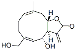 CAS#: 26931-87-3， (3aS,4R,5Z,9E,11aS)-3a,4,7,8,11,11alpha-Hexahydro-4-Hydroxy-6-Hydroxymethyl-10-Methyl-3-Methylenecyclodeca[b]Furan-2(3H)-One