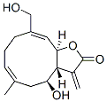 CAS 登录号：26931-94-2， (3aR,4S,6E,10Z,11aR)-3a,4,5,8,9,11alpha-六氢-4-羟基-10-(羟基甲基)-6-甲基-3-亚甲基环癸并[b]呋喃-2(3H)-酮