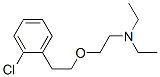 CAS 登录号：27078-26-8， 2-[2-(2-氯苯基)乙氧基]-N,N-二乙基-乙胺
