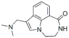 CAS#: 27158-84-5， 3,4-Dihydro-7-[(Dimethylamino)Methyl]Pyrrolo[3,2,1-jk][1,4]Benzodiazepin-1(2H)-One
