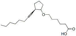 CAS 登录号：27166-04-7， 6-[(2R)-2-辛-1-炔基环戊基]氧基己酸