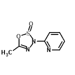 CAS 登录号：27217-59-0， 2-(5-甲基-2-氧代-3H-1,2,3,4-氧杂噻二唑-3-基)吡啶