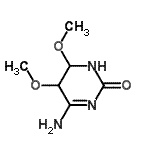 CAS#: 272781-96-1， 4-Amino-5,6-Dimethoxy-5,6-Dihydro-2(1H)-Pyrimidinone