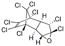 CAS 登录号：27304-13-8， (1aR,1bS,2R,5S,5aR,6S,6aS)-rel-2,3,4,5,6,6a,7,7-八氯-1a,1b,5,5a,6,6alpha-六氢-2,5-甲桥-2H-茚并[1,2-b]环氧乙烯