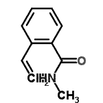 CAS 登录号：27326-47-2， N-甲基-2-乙烯基苯甲酰胺