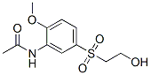 CAS 登录号：27375-53-7， N-[5-[(2-羟基乙基)磺酰基]-2-甲氧基苯基]-乙酰胺