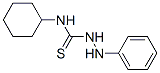 结构式 CAS# 27421-91-6, 4-环己基-1-苯基硫代氨基甲酰肼