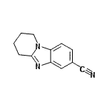 CAS 登录号：27429-76-1， 1,2,3,4-四氢吡啶并[1,2-a]苯并咪唑-7-甲腈