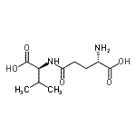 CAS 登录号：2746-34-1， L-gamma-谷氨酰-L-缬氨酸