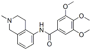 CAS 登录号：27461-31-0， 3,4,5-三甲氧基-N-(1,2,3,4-四氢-2-甲基异喹啉-5-基)苯甲酰胺