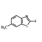 CAS 登录号：27484-67-9， 2-氟-6-甲基-1,3-苯并噻唑