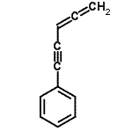 CAS 登录号：2749-84-0， 3,4-戊二烯-1-炔-1-基苯