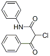 CAS 登录号：27525-98-0， 2-氯-3-氧代-N,3-二苯基丙酰胺