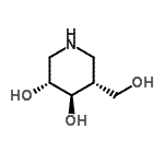 CAS#: 275363-86-5， (3R,4R,5R)-5-(Hydroxymethyl)-3,4-Piperidinediol