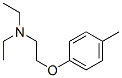 CAS 登录号：2759-98-0， N,N-二乙基-2-(4-甲氧基苯氧基)乙胺