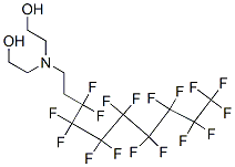 CAS 登录号：27607-36-9， 2,2'-[(3,3,4,4,5,5,6,6,7,7,8,8,9,9,10,10,10-十七氟癸基)亚氨基]二乙醇