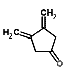 CAS 登录号：27646-73-7， 3,4-二(亚甲基)环戊酮
