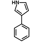 CAS 登录号：27649-43-0， 3-苯基-1H-吡咯