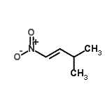 CAS 登录号：27675-38-3， (1E)-3-甲基-1-硝基-1-丁烯