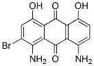 CAS 登录号：27733-08-0， 1,8-二氨基溴-4,5-二羟基蒽醌
