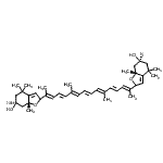 CAS#: 27785-15-5， (3S,3'S,5R,5'R,9cis, 9'cis)-5,5',8,8'-Tetrahydro-5,8:5',8'-Diepoxy-beta,beta-Carotene-3,3'-Diol